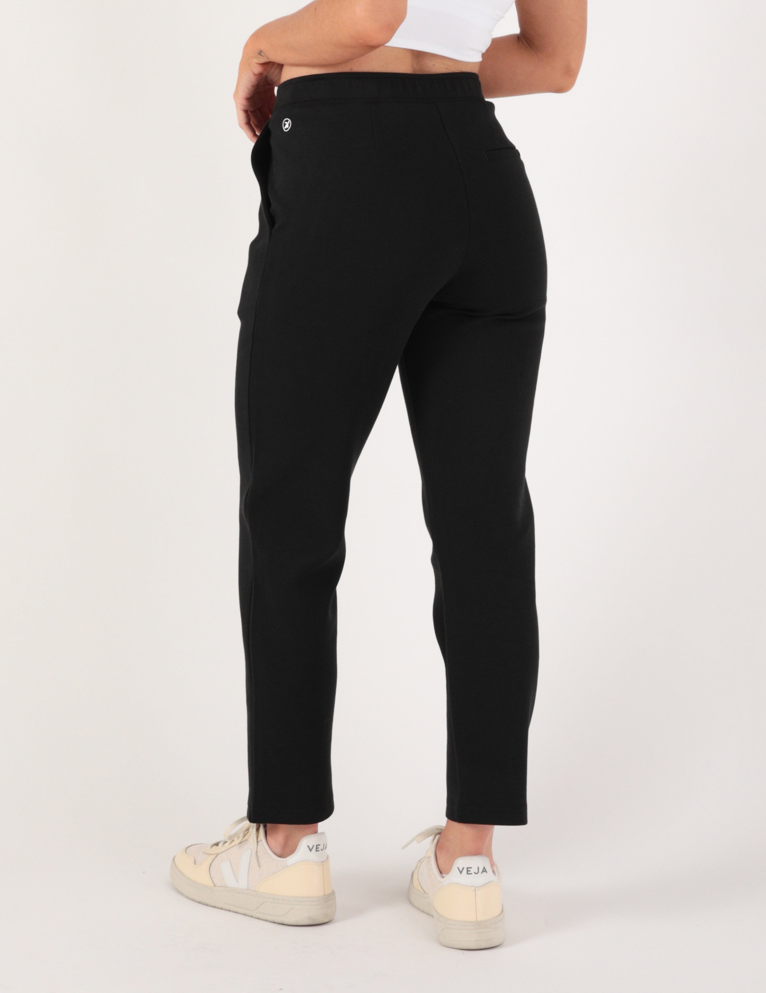 Polished Sweatpant: Black