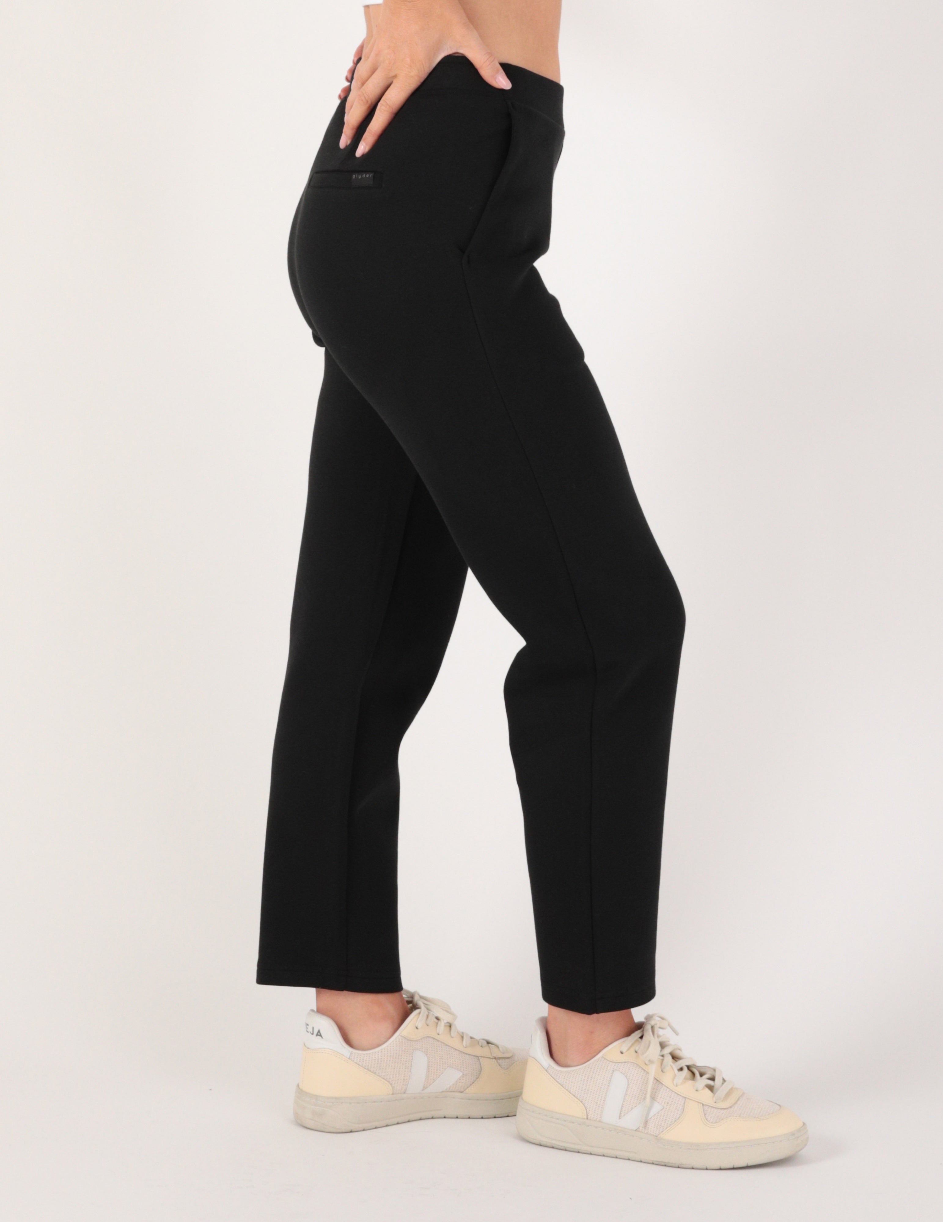 Polished Sweatpant: Black