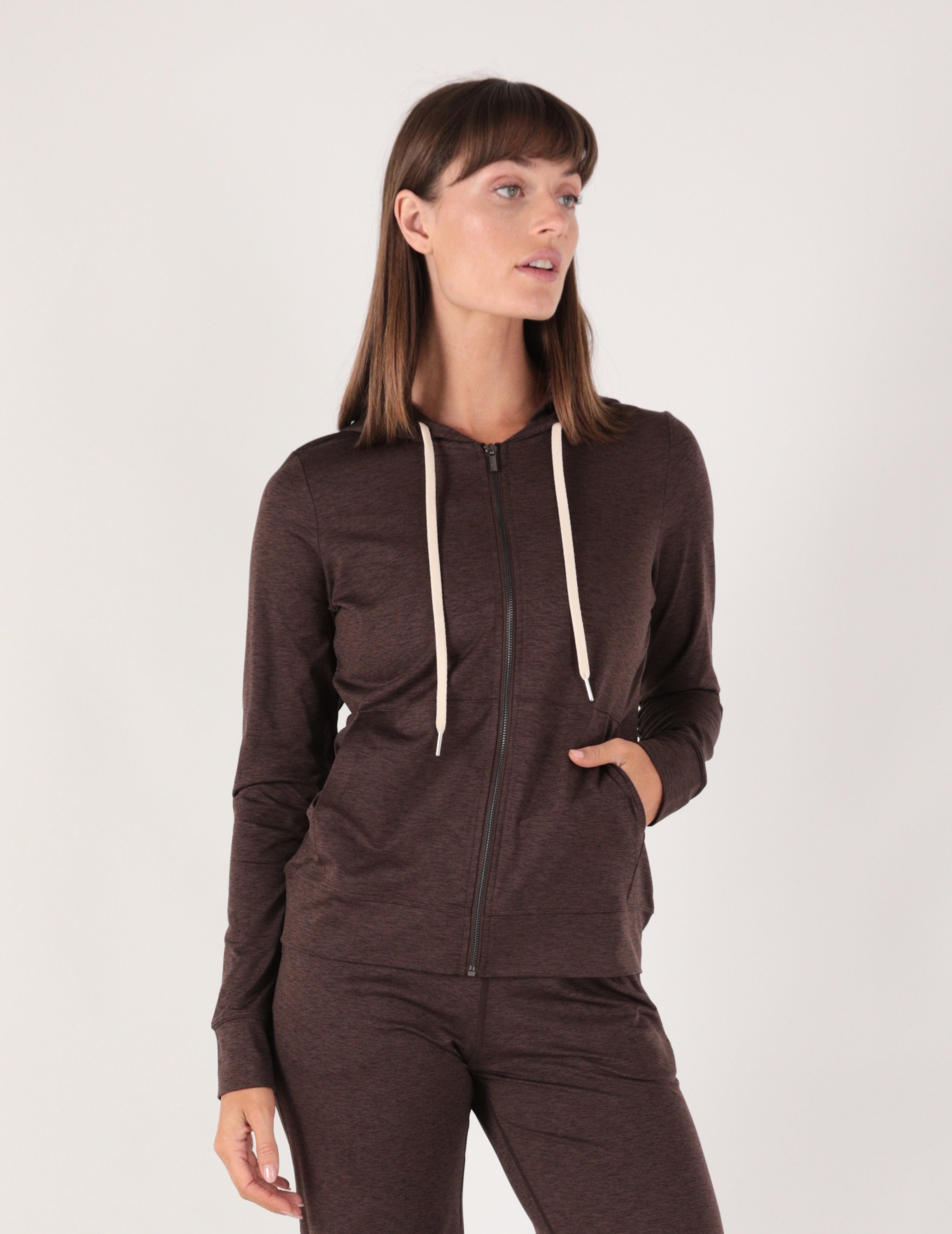 On The Go Lightweight Zip Up: Java