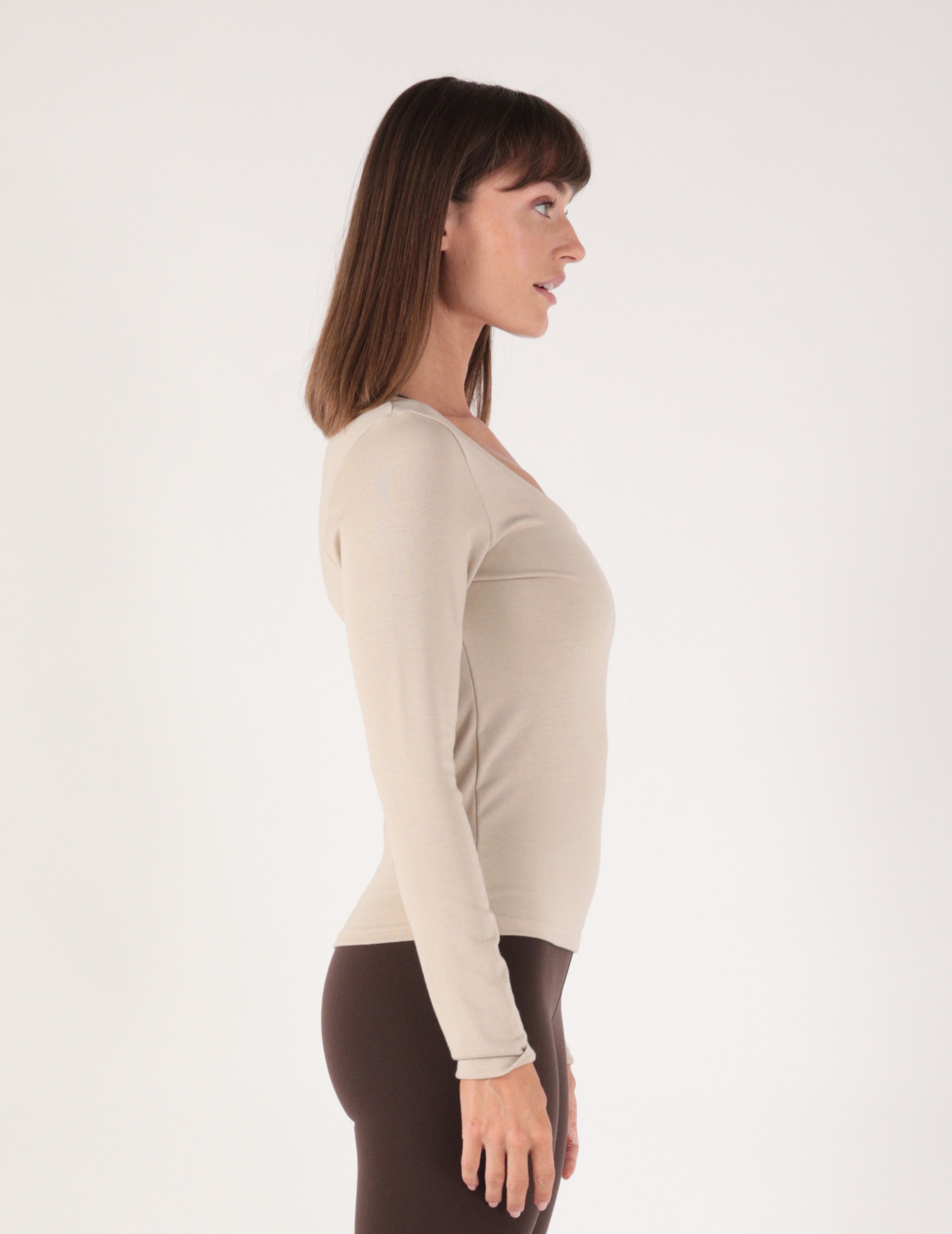Aubrey Long Sleeve: Sahara