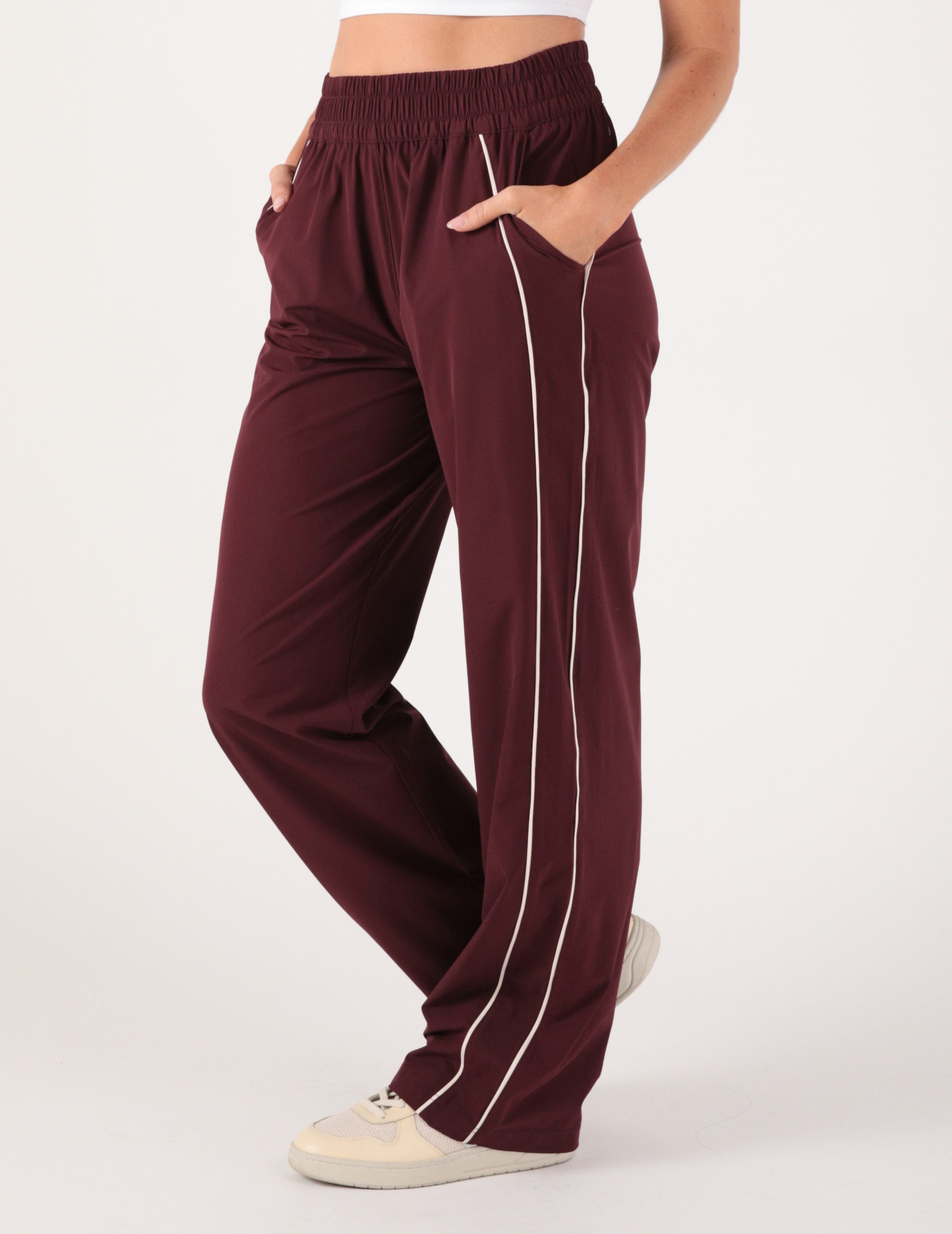 Track Mode Pant: Crimson Velvet