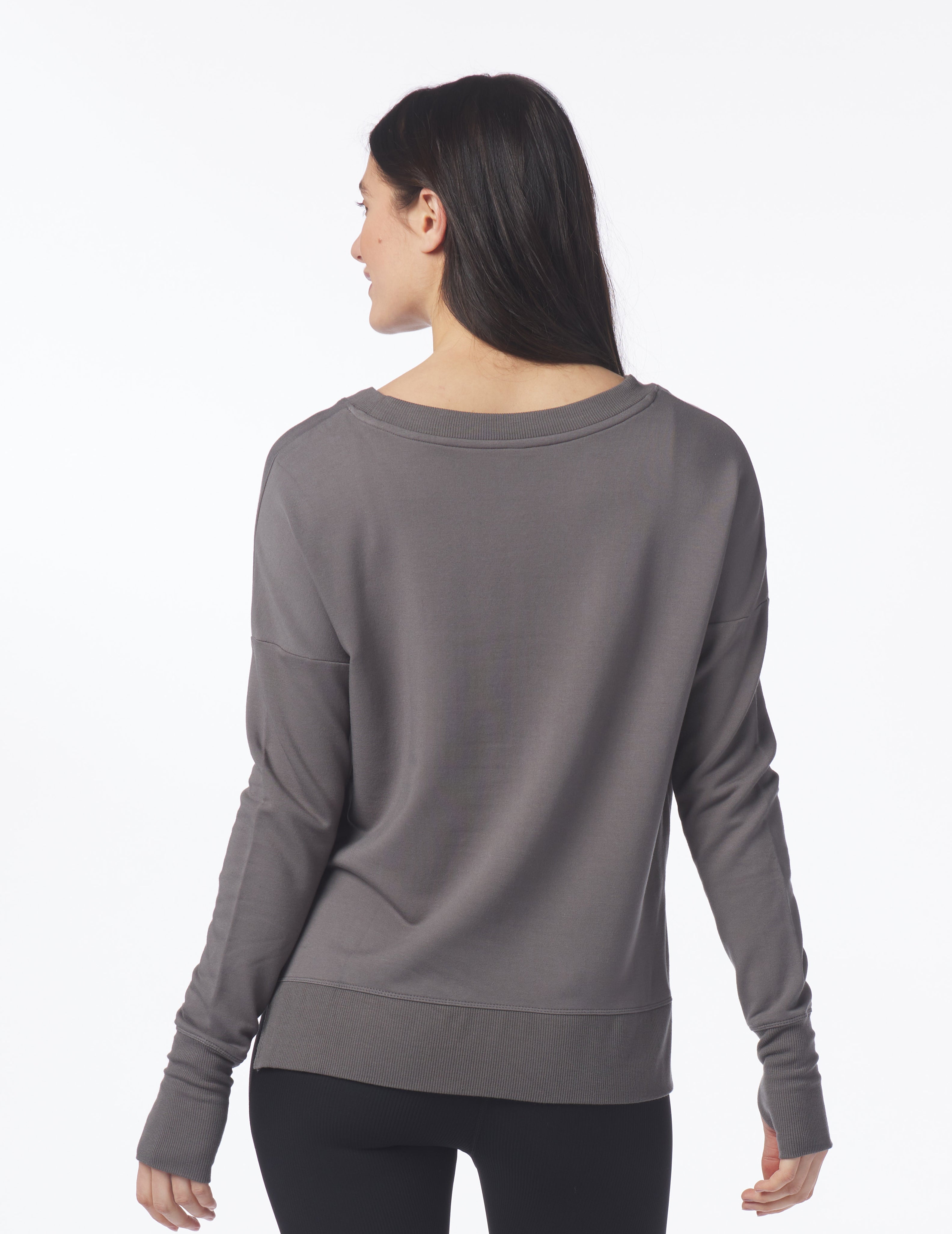 Lounge Long Sleeve: Silver Fog