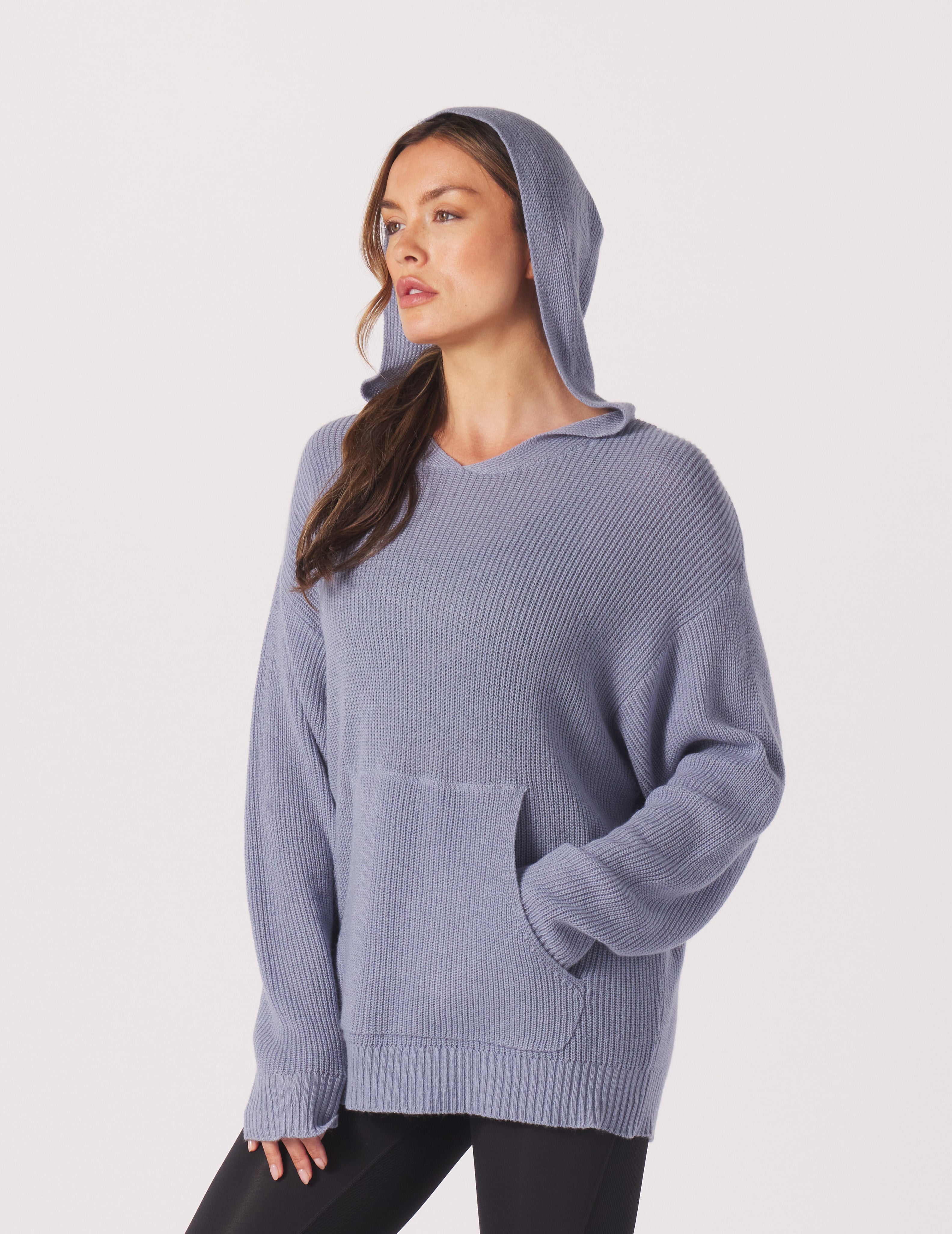 パーカー・フーディ Stone  High Collar Blue Sweatshirt Mens Color Block Performance Pullover Golf Hoodie | Callaway