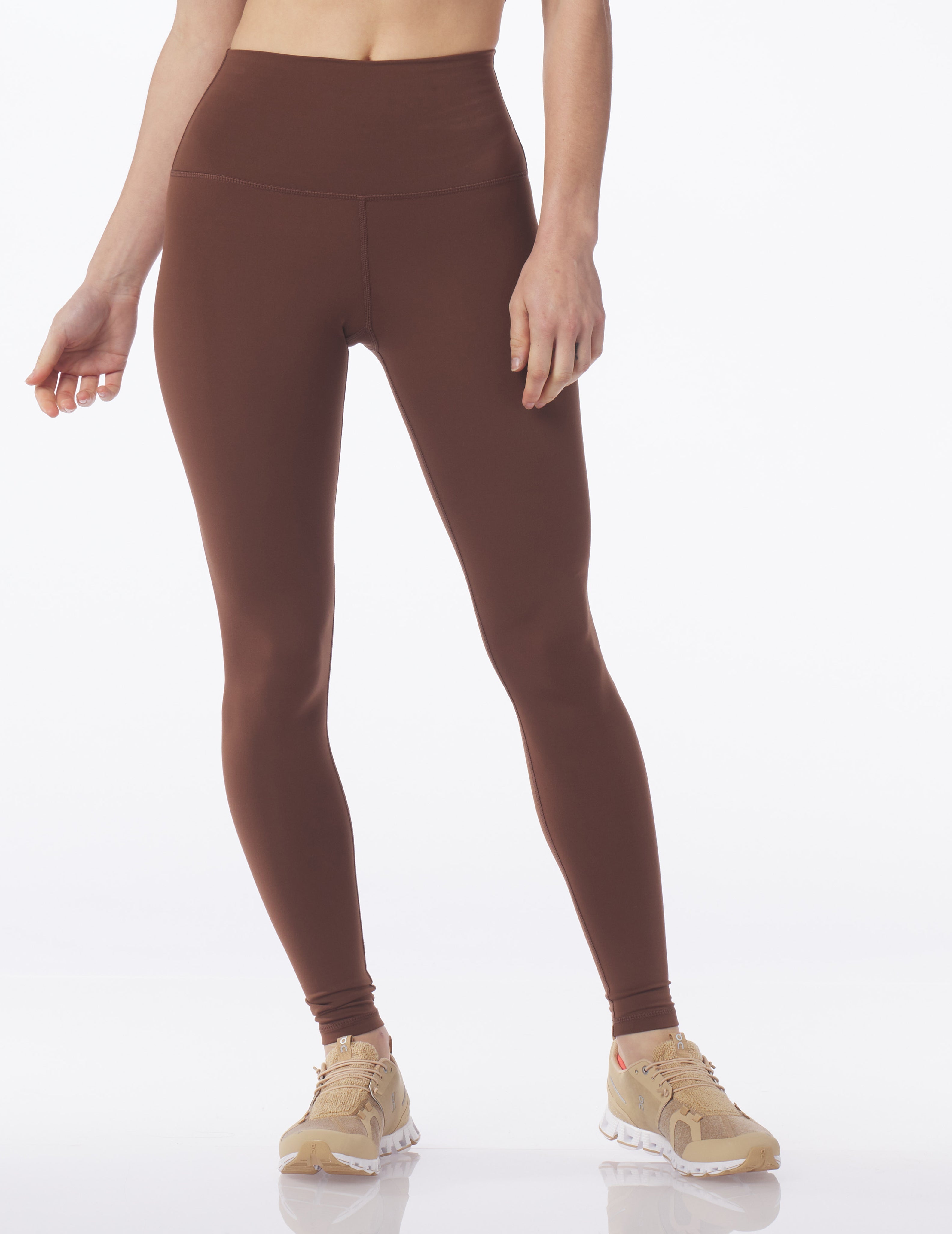 High Waist Pure Legging: Espresso