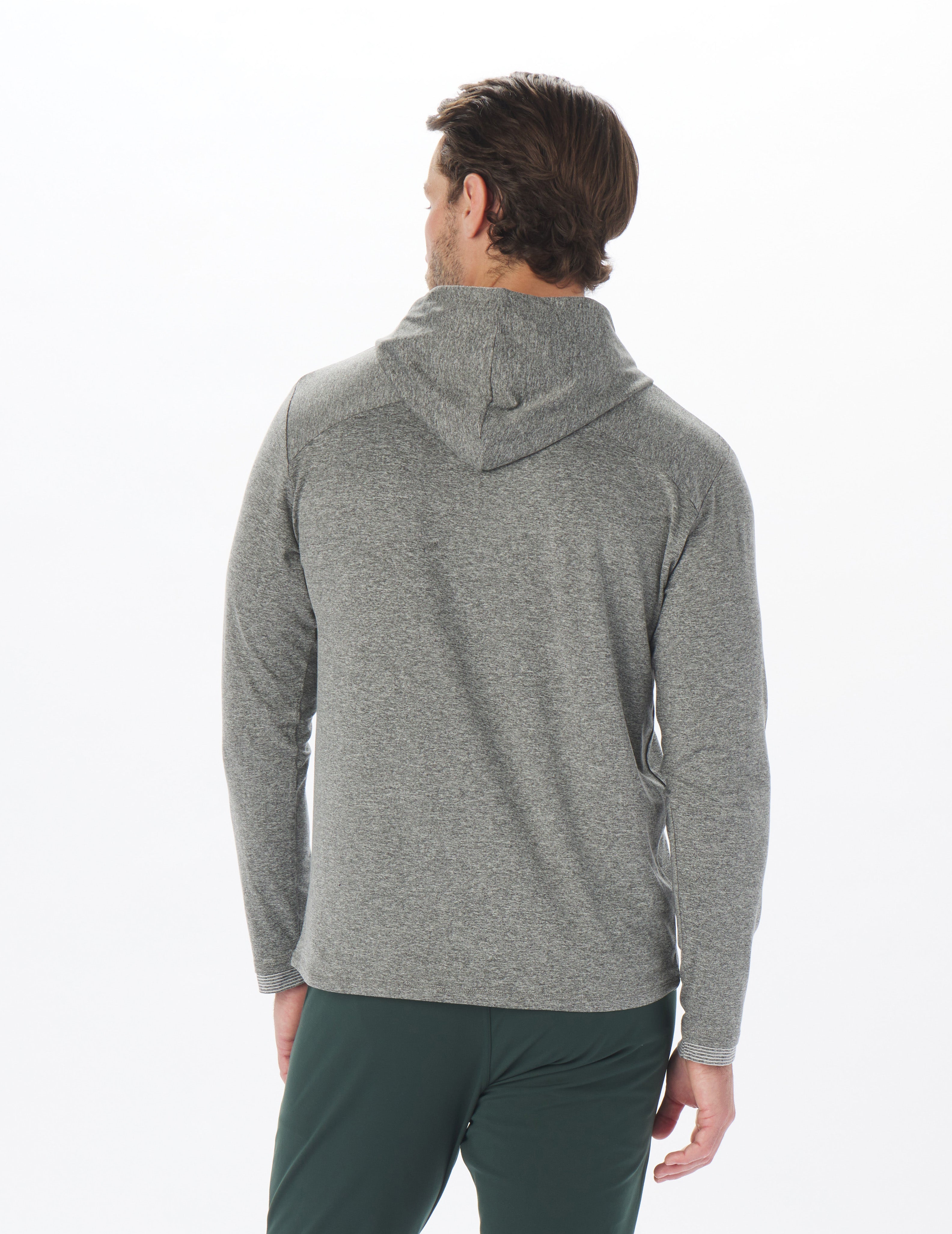 Taclite Hoodie: Black Heather
