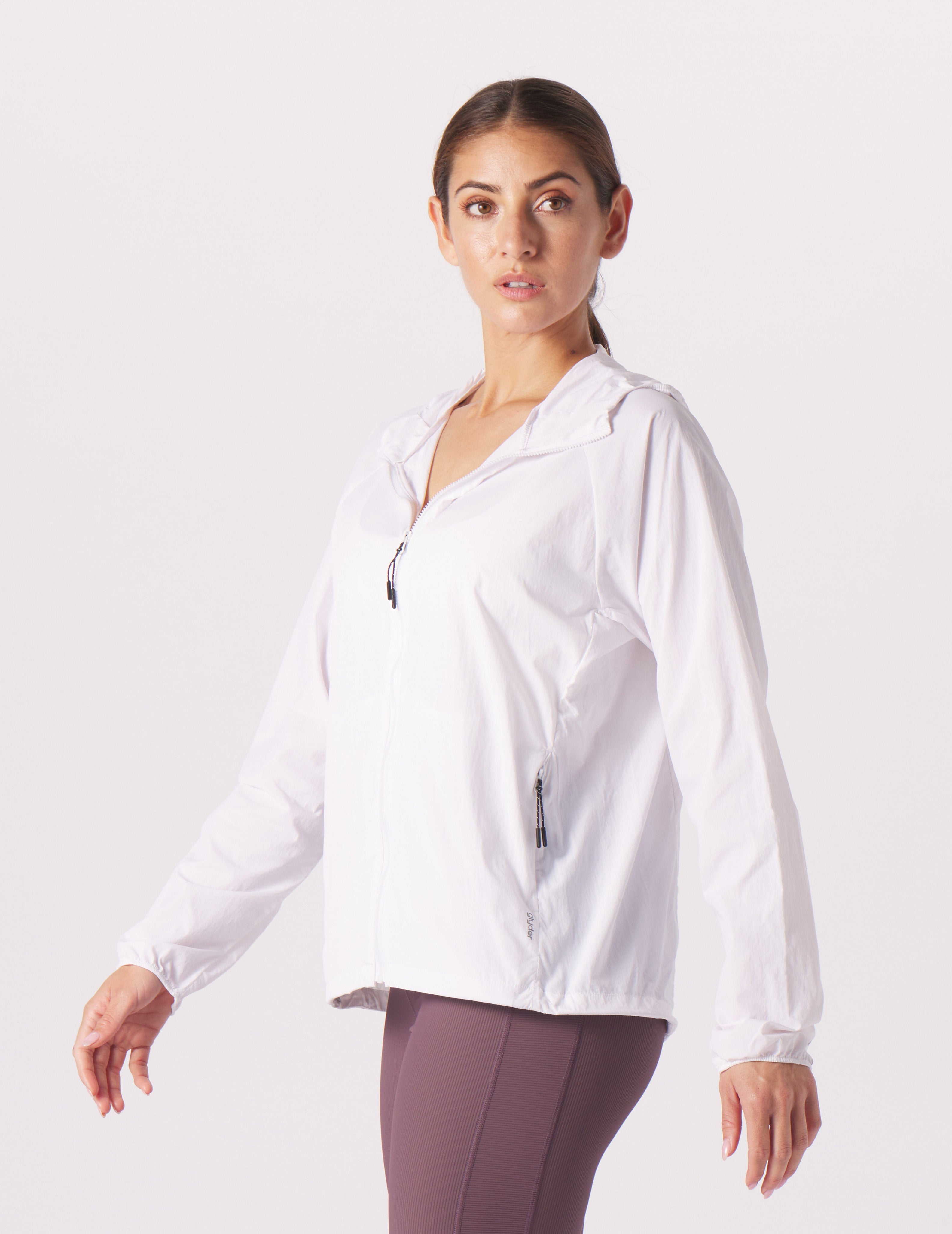 Trek Windbreaker: White – Glyder