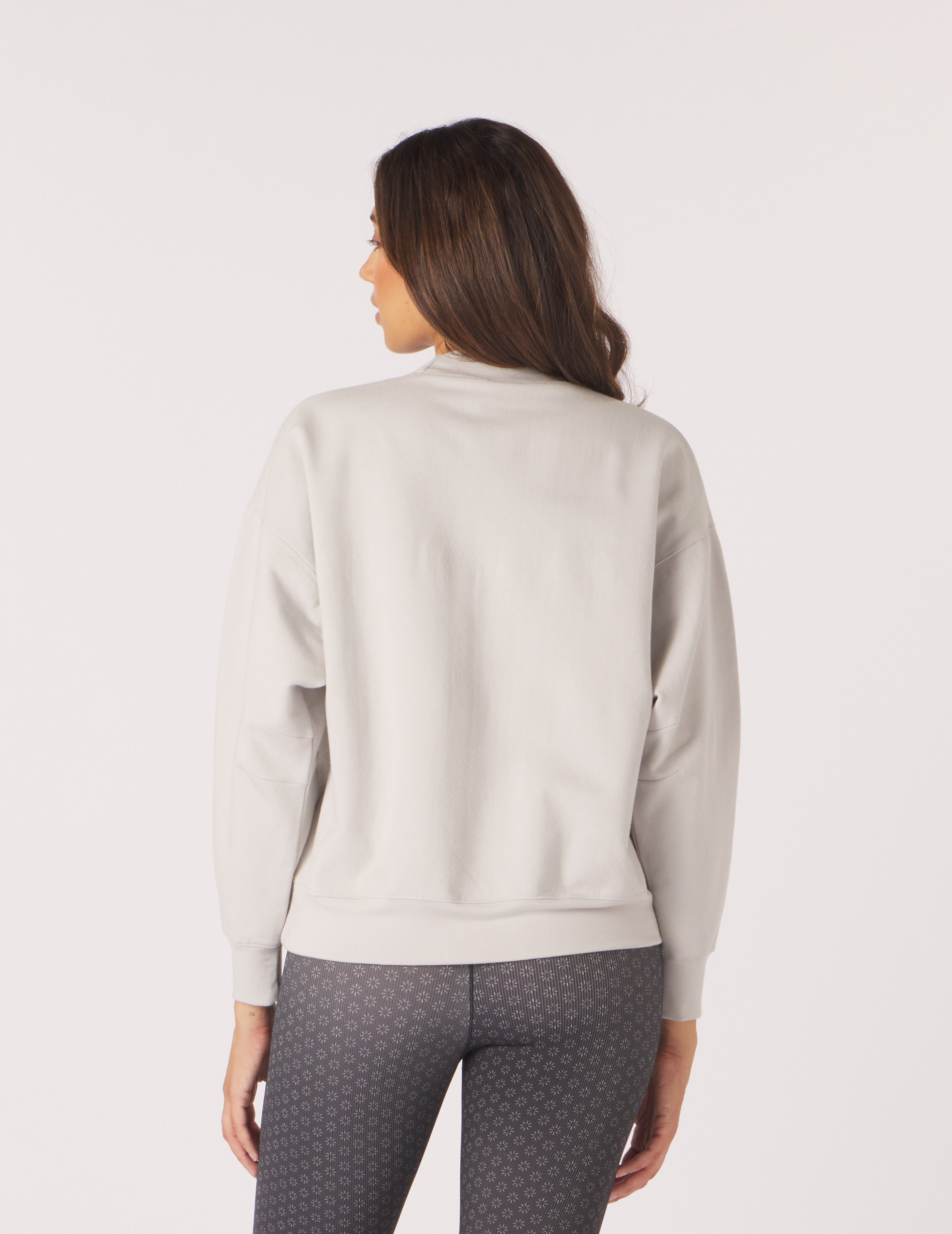 Vintage Oversized Crew: Ash Grey