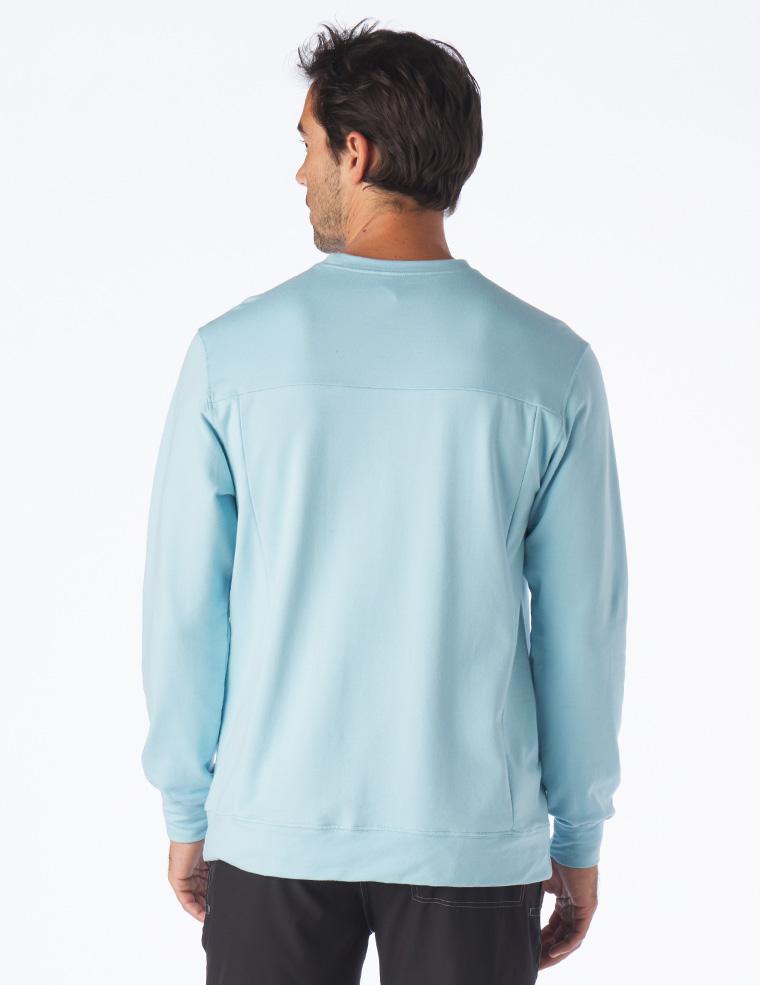 Alpine Pullover: Vista Blue