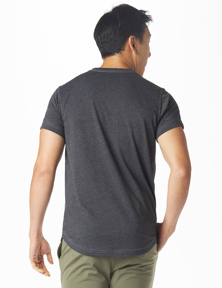 Do No Harm Tee: Charcoal