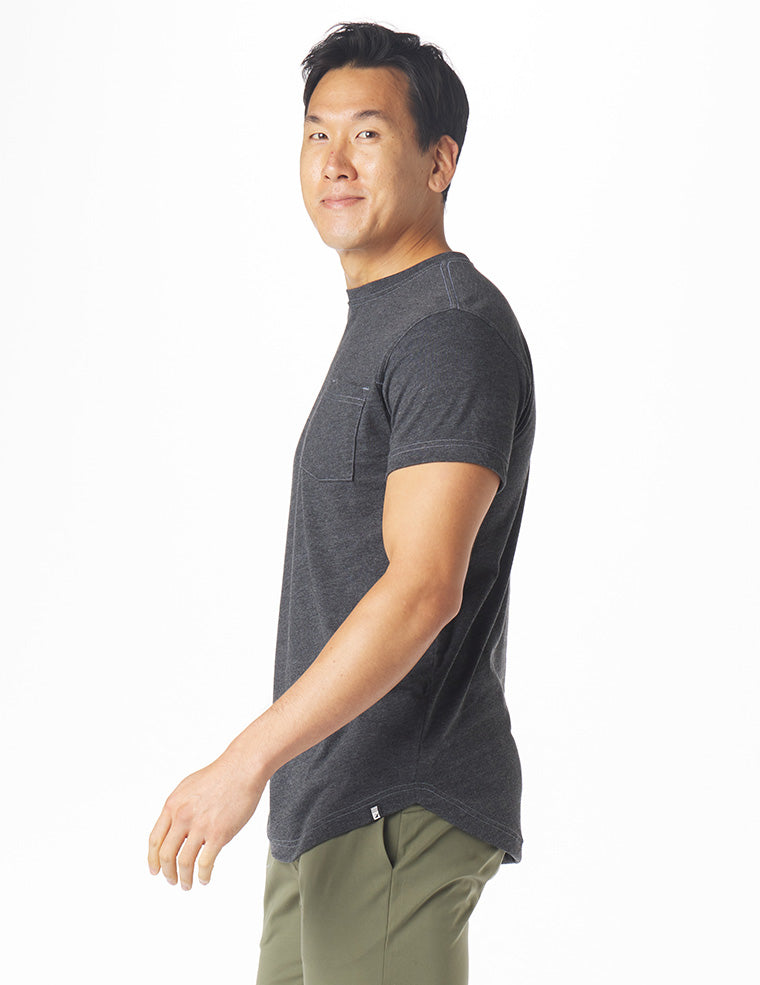 Do No Harm Tee: Charcoal