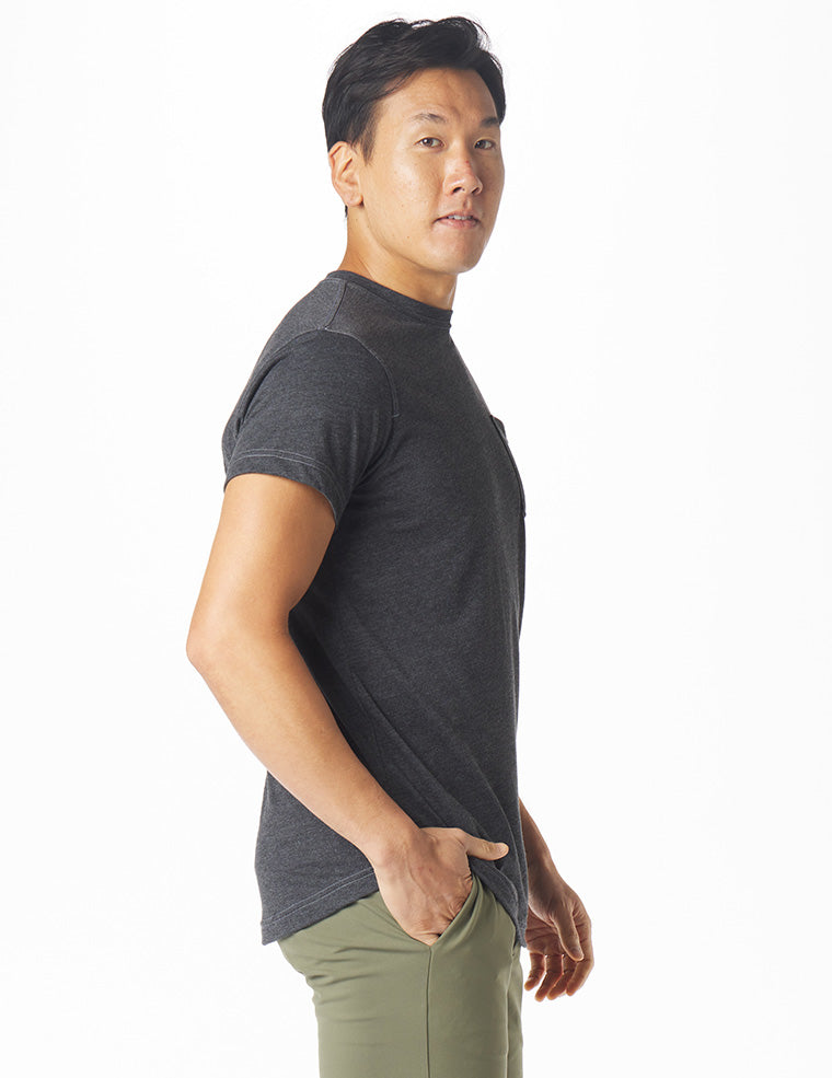 Do No Harm Tee: Charcoal