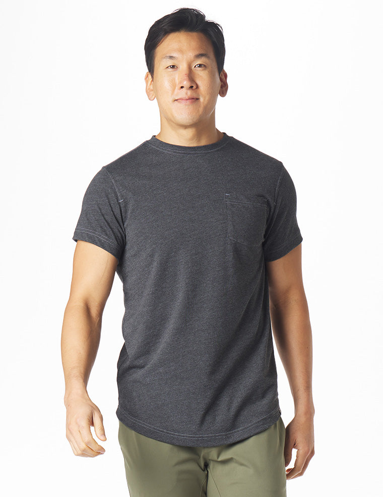 Do No Harm Tee: Charcoal