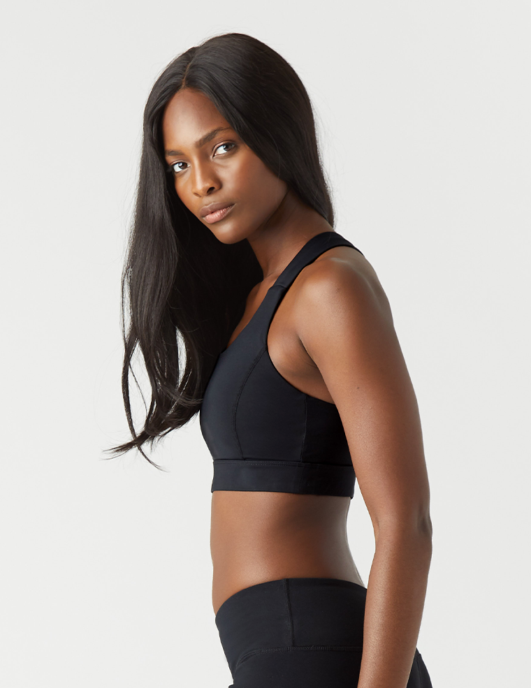 Full Force Bra Black Women s Sports Bra Glyder