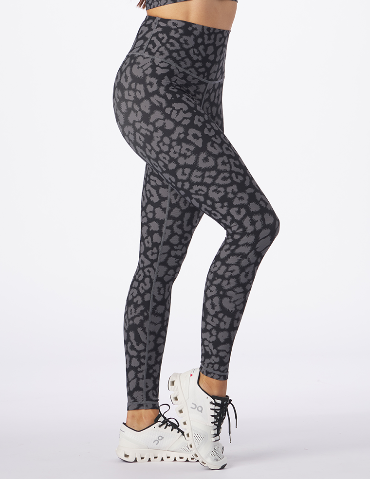Sultry Legging Print Black Leopard Glyder