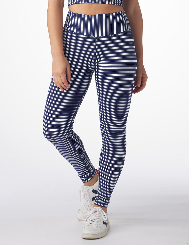 Sultry Legging Nautical Stripe