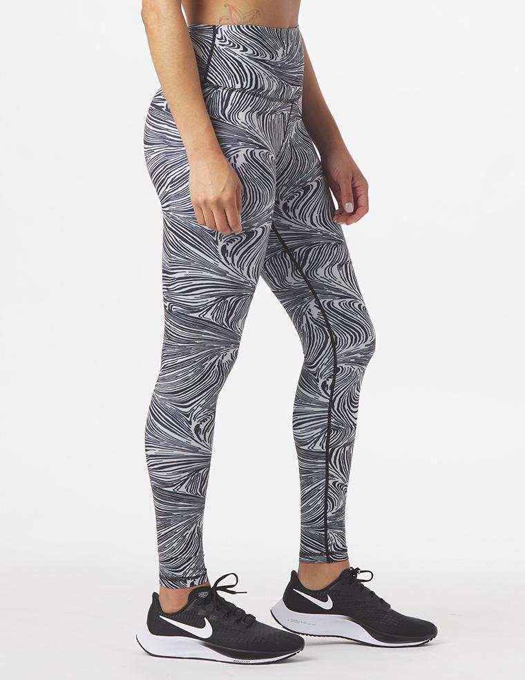 Sultry Legging Print: Oatmeal Swirl