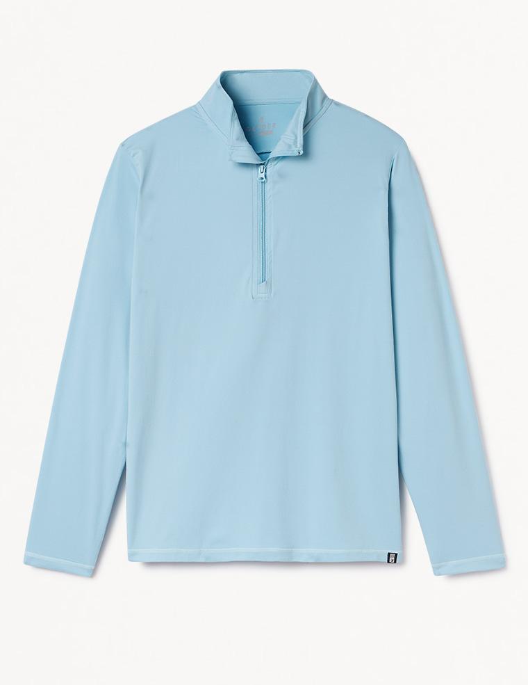 Tahoe 1/4 Zip: Vista Blue