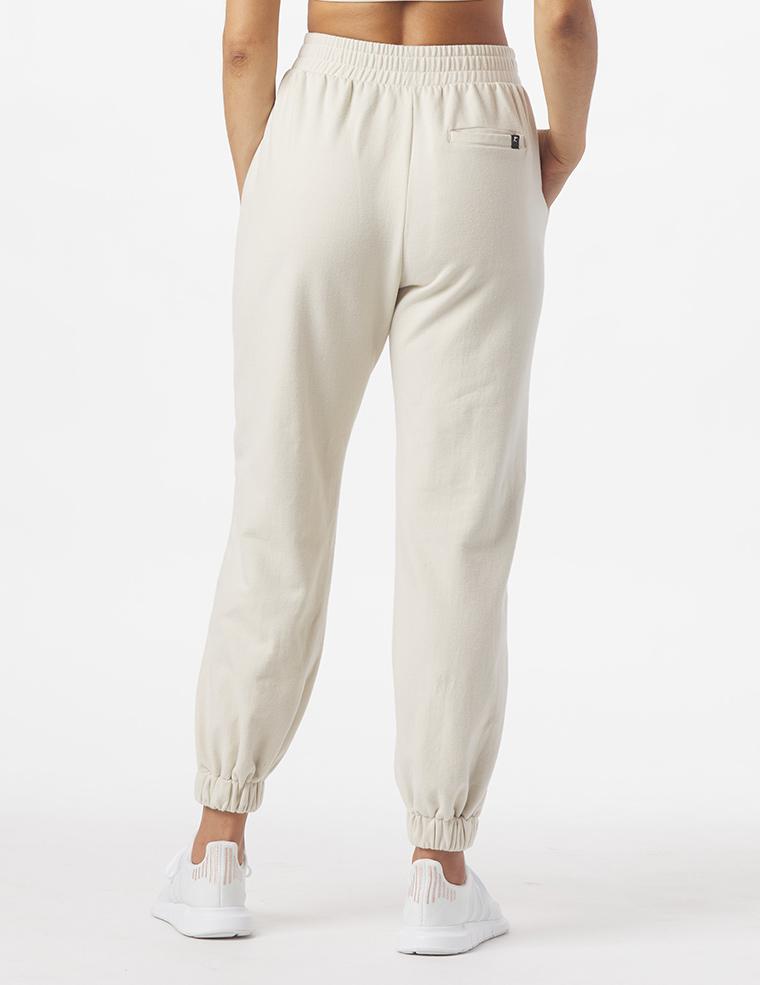 Vintage Oversized Jogger: Oatmilk